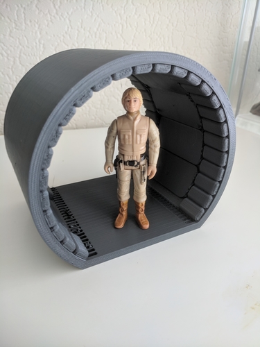 Starwars millenium falcon corridor diorama 3D Print 213012 Starwars millenium falcon corridor diorama 3D Print 213012