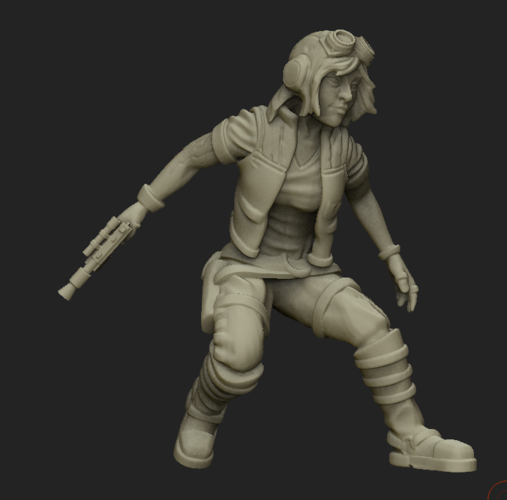 Professor Moxi 3D Print 213269 Professor Moxi 3D Print 213269