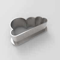 Small Cloud cookie-cutter 3D Printing 21361