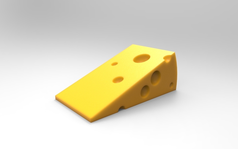 Cheese door stopper 3D Print 21362