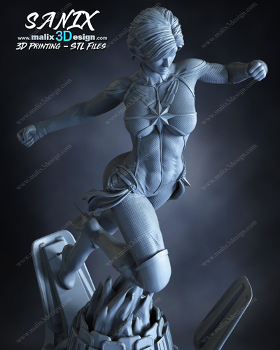 Captain Marvel - Avengers 3D Print 213642 Captain Marvel - Avengers 3D Print 213642