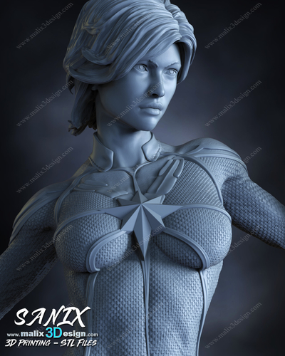 Captain Marvel - Avengers 3D Print 213643 Captain Marvel - Avengers 3D Print 213643