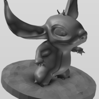 Small Disney Stitch  3D Printing 213697