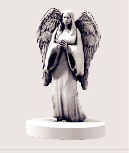 Angel Statue 3D Print 21379