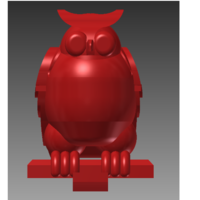 Small Owl Jewelry CR Box 3D Printing 21390
