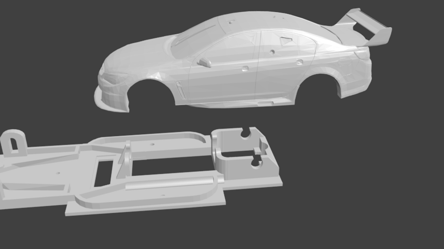 Holden Commodore v8supercars 3D Print 214142 Holden Commodore v8supercars 3D Print 214142