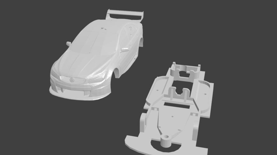 Holden Commodore v8supercars 3D Print 214143 Holden Commodore v8supercars 3D Print 214143