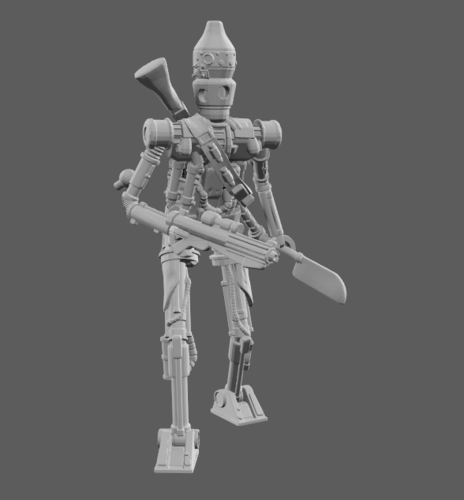 Tin-Man Bounty Hunter 3D Print 214154 Tin-Man Bounty Hunter 3D Print 214154