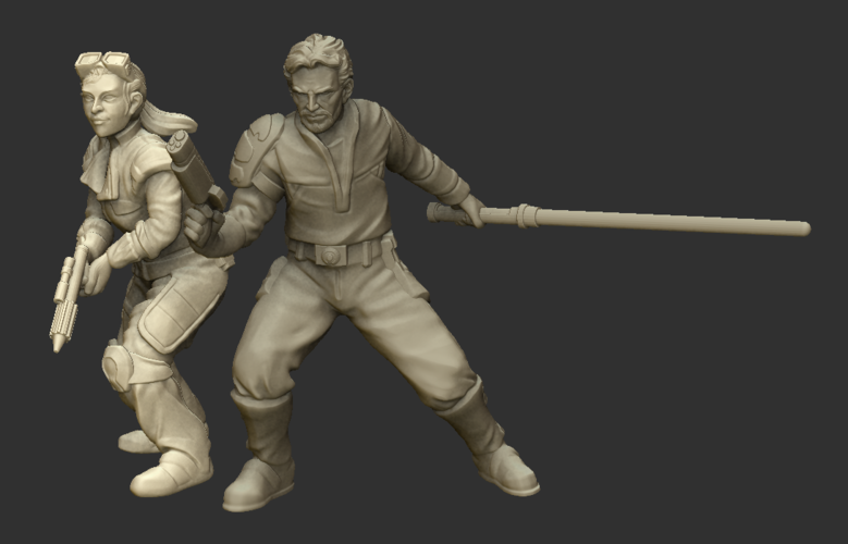 Dark Forces Hero Bundle 3D Print 214157 Dark Forces Hero Bundle 3D Print 214157