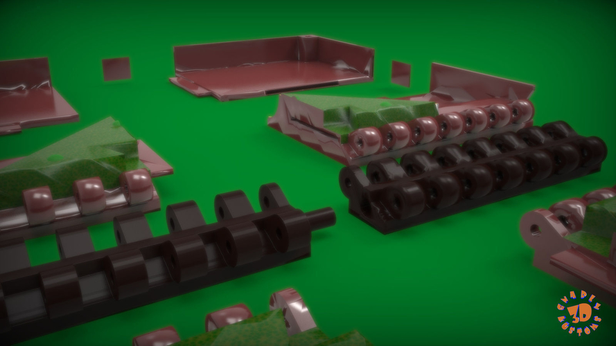 The Bar Skittles Game 3D Print 214591 The Bar Skittles Game 3D Print 214591