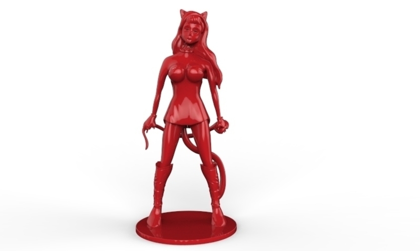 Cat Girl 3D Print 214682 Cat Girl 3D Print 214682