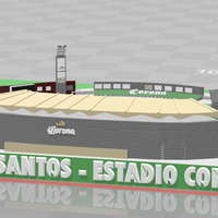 Small Laguna Santos - Estadio Corona 3D Printing 214720