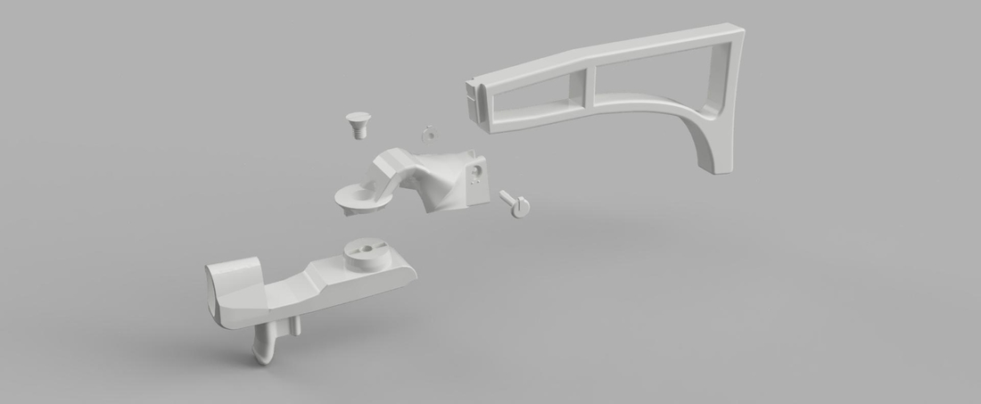 Vive Rifle Controller mod 3D Print 214754 Vive Rifle Controller mod 3D Print 214754