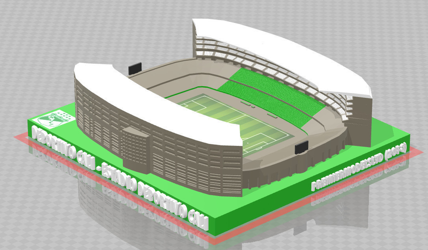 Deportivo Cali - Estadio Deportivo Cali 3D Print 214781
