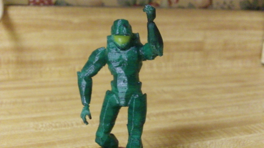 Master Chief Victory 3D Print 21487