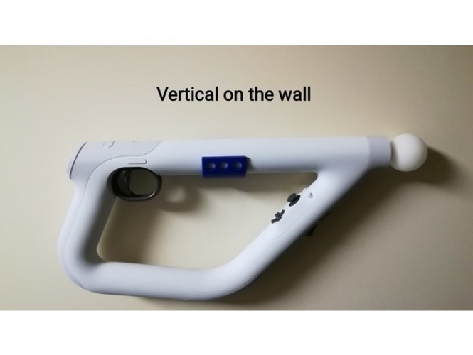 PlayStation 4 VR Aim Controller holder clip for wall and table 3D Print 214905 PlayStation 4 VR Aim Controller holder clip for wall and table 3D Print 214905