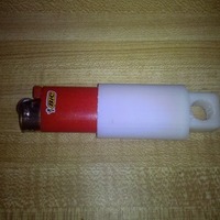 Small Bic Lighter Holster 3D Printing 21499