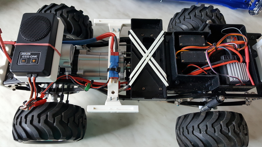 HG P407 Tamiya Bruiser RC4WD Chevy Blazer ESS-One 3D Print 215198 HG P407 Tamiya Bruiser RC4WD Chevy Blazer ESS-One 3D Print 215198