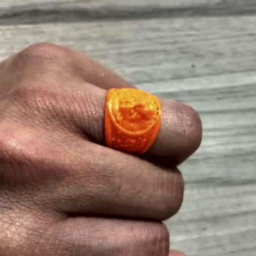 lion ring 3D Print 215454