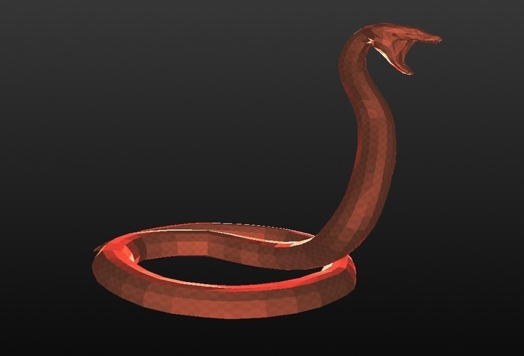 Snake 3D Print 215623 Snake 3D Print 215623