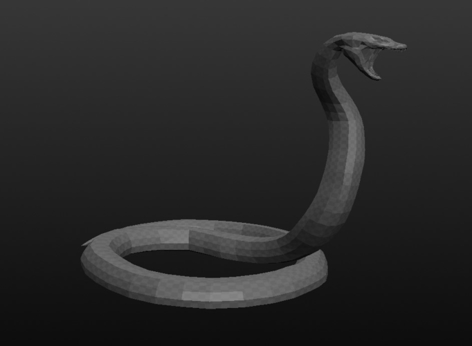 Snake 3D Print 215624 Snake 3D Print 215624
