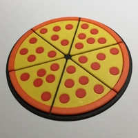 Small Pizza Coaster 3D Printing 215854