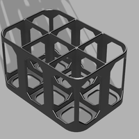 Small Larger Bottle Rack - For dyes/scents etc 3D Printing 216253