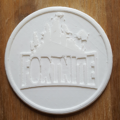 fortnite coaster 3D Print 216302 fortnite coaster 3D Print 216302