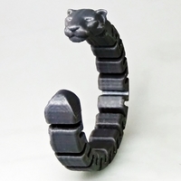 Small brazalete pantera 3D Printing 216394