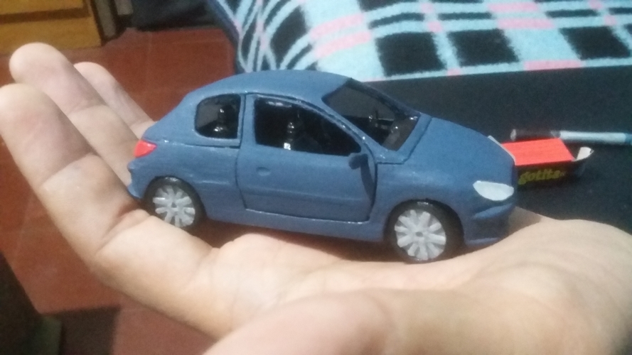PEUGEOT GTI 206 3D Print 216550 PEUGEOT GTI 206 3D Print 216550