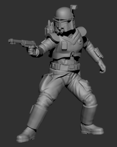 Conceptual Hunter 3D Print 216559 Conceptual Hunter 3D Print 216559