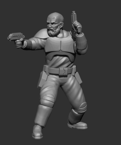 The veteran 3D Print 216565 The veteran 3D Print 216565