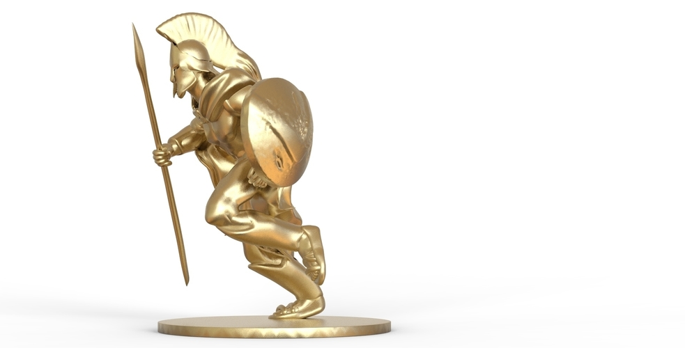 Spartan Sculpture 3D Print 216951 Spartan Sculpture 3D Print 216951