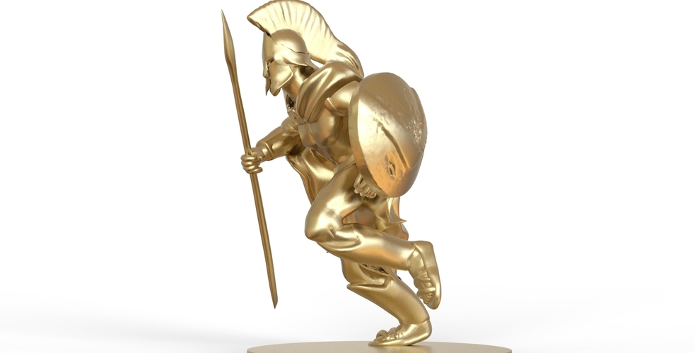 Spartan Sculpture 3D Print 216952 Spartan Sculpture 3D Print 216952