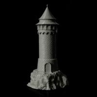 Small Dragon Tower 3D Printing 217008