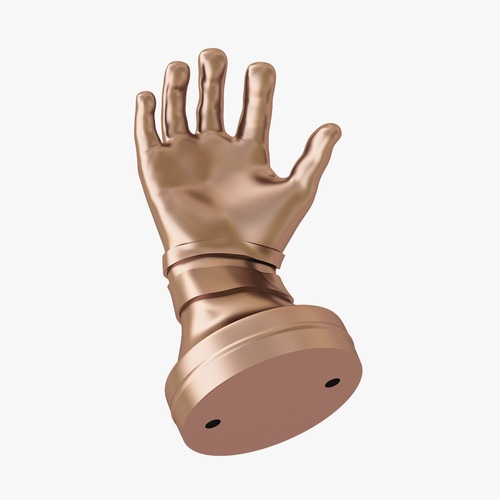 Hand shape hanger 3D Print 217094 Hand shape hanger 3D Print 217094
