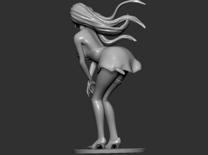 Anime Girl 3D Print 217147 Anime Girl 3D Print 217147