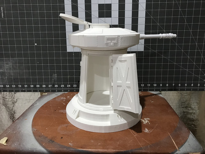 Hoth Turret 3D Print 217163 Hoth Turret 3D Print 217163