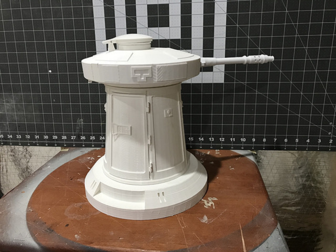 Hoth Turret 3D Print 217164 Hoth Turret 3D Print 217164