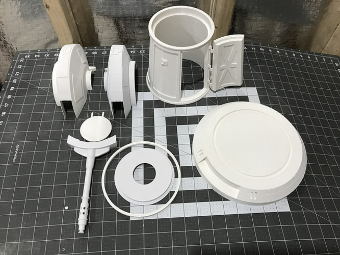Hoth Turret 3D Print 217169 Hoth Turret 3D Print 217169