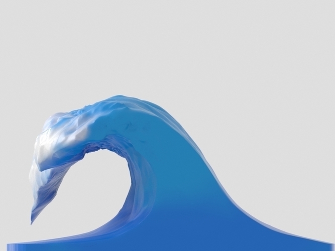 ocean wave 3D Print 217180 ocean wave 3D Print 217180