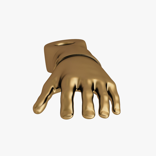 Hand shape keychain 3D Print 217510 Hand shape keychain 3D Print 217510