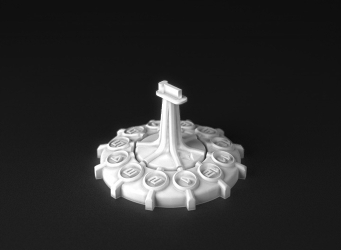 Full Thrust - Course Heading Base Stands 3D Print 217555