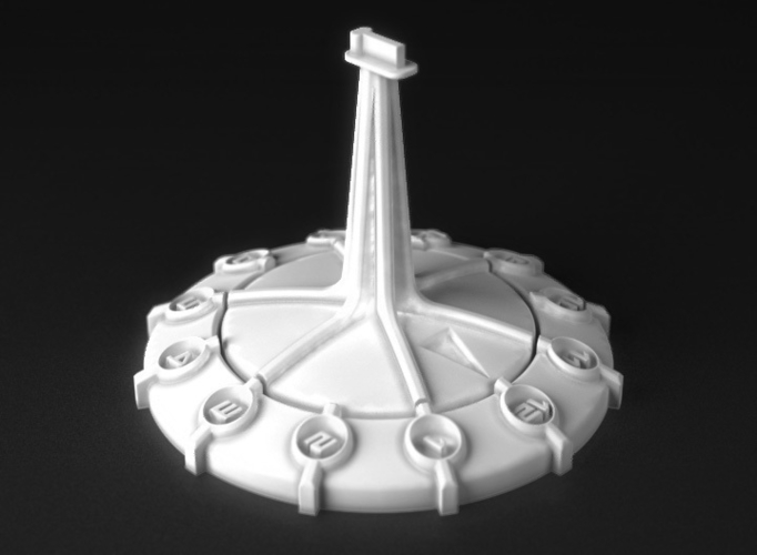 Full Thrust - Course Heading Base Stands 3D Print 217558