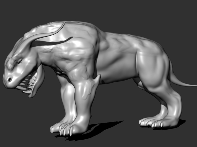 Creature 3D Print 217627 Creature 3D Print 217627