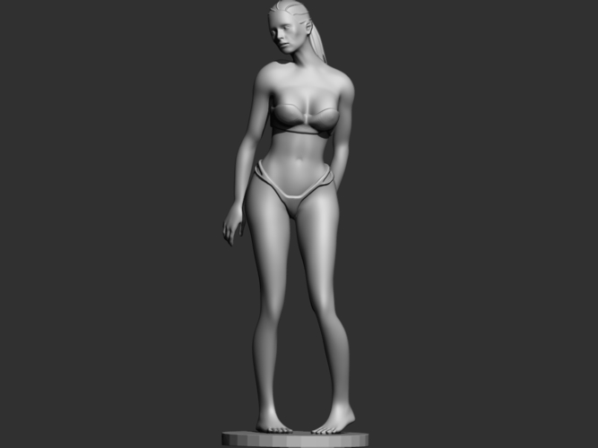 Bikini Girl 3D Print 217733 Bikini Girl 3D Print 217733