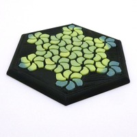 Small Tessellating Flower Coaster Reloaded 3D Printing 21775
