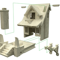 the American Craftsman Bungalow Birdhouse - Thumbnail 5