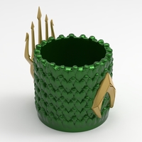 Small Aquaman Container 3D Printing 218386
