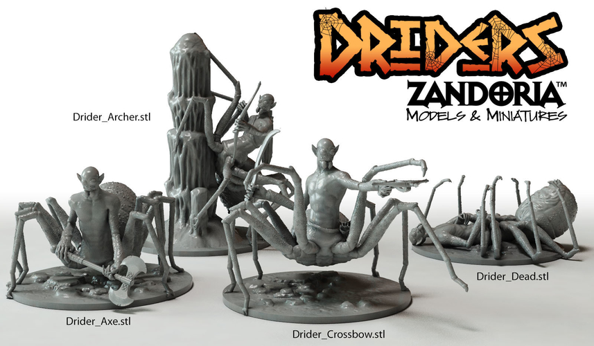 Driders 3D Print 218400 Driders 3D Print 218400